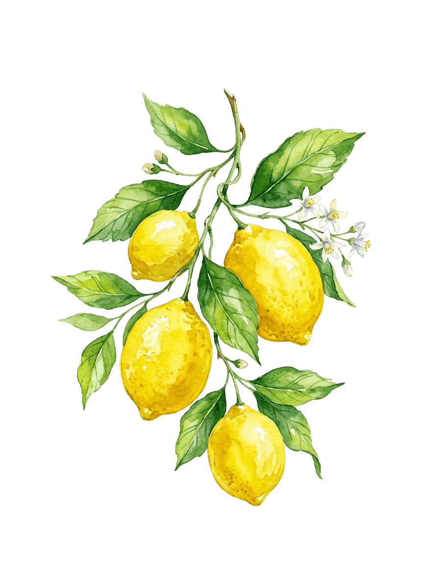 Lemon decoration