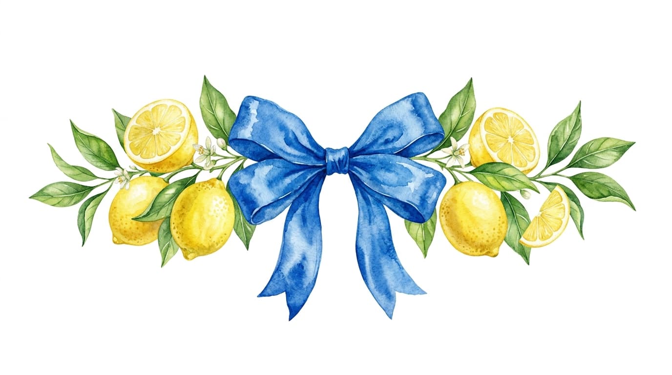 Lemons and Ribbon